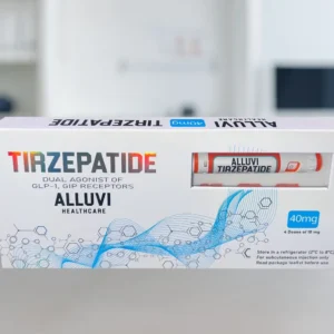 ALLUVI Tirzepatide 40mg research peptide vial