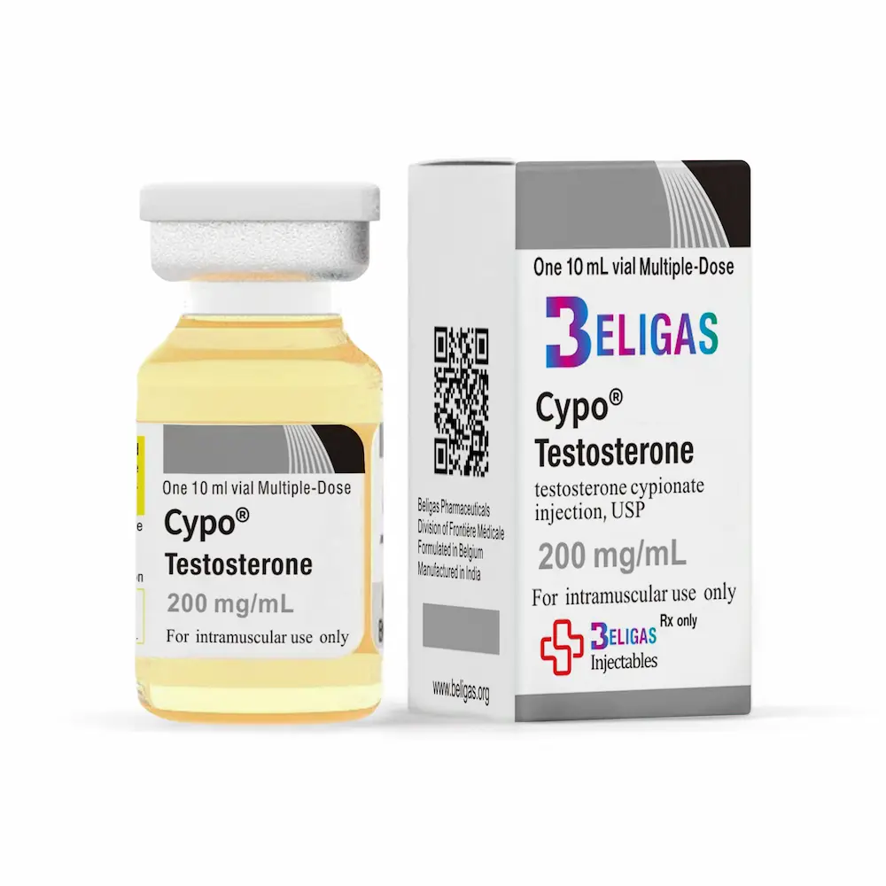 Testosterone cypionate 200mg injections for muscle growth and recovery